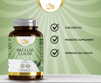 Load image into Gallery viewer, L1fe Nutrition Bacillus Clausii 6 Billion CFU Vegan Capsules
