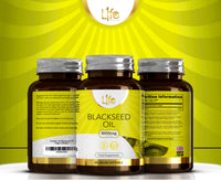 Load image into Gallery viewer, L1fe Nutrition Blackseed Oil 1000mg Vegan Softgels
