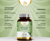 Load image into Gallery viewer, L1fe Nutrition Bacillus Clausii 6 Billion CFU Vegan Capsules
