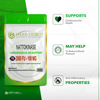 Load image into Gallery viewer, Herb-ology Nattokinase 100mg High Strength Capsules
