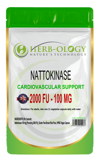 Load image into Gallery viewer, Herb-ology Nattokinase 100mg High Strength Capsules
