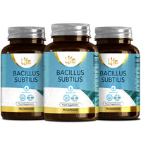 Load image into Gallery viewer, L1fe Nutrition Bacillus Subtilis 6 Billion CFU Vegan Capsules
