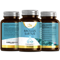 Load image into Gallery viewer, L1fe Nutrition Bacillus Subtilis 6 Billion CFU Vegan Capsules
