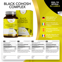 Load image into Gallery viewer, L1fe Nutrition Black Cohosh 640mg Vegan Capsules Cohash
