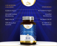 Load image into Gallery viewer, L1fe Nutrition Lactobacillus Salivarius 5 Billion CFU Probiotic Vegan Capsules
