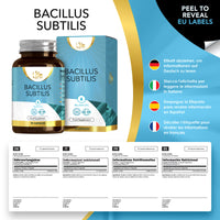 Load image into Gallery viewer, L1fe Nutrition Bacillus Subtilis 6 Billion CFU Vegan Capsules
