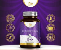 Load image into Gallery viewer, L1fe Nutrition Bifidobacterium 5 Billion CFU Probiotic Vegan Capsules
