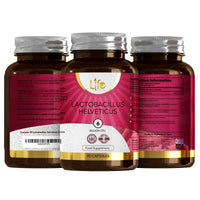 Load image into Gallery viewer, L1fe Nutrition Lactobacillus Helveticus 6 Billion CFU Probiotic Vegan Capsules
