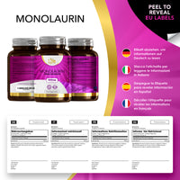 Load image into Gallery viewer, L1fe Nutrition Monolaurin 500mg Vegan Capsules
