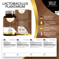 Load image into Gallery viewer, L1fe Nutrition Lactobacillus Plantarum 5 Billion CFU Probiotic Vegan Capsules
