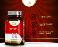 Load image into Gallery viewer, L1fe Nutrition Boron 6mg Per Serving Vegan Capsules
