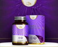 Load image into Gallery viewer, L1fe Nutrition Inositol, Folate &amp; Chromium 500mg Vegan Capsules
