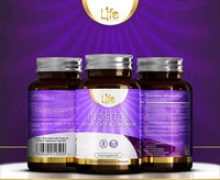 Load image into Gallery viewer, L1fe Nutrition Inositol, Folate &amp; Chromium 500mg Vegan Capsules
