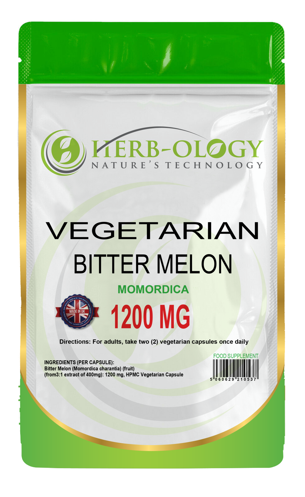 Bitter Melon Extract 1200mg  Capsules
