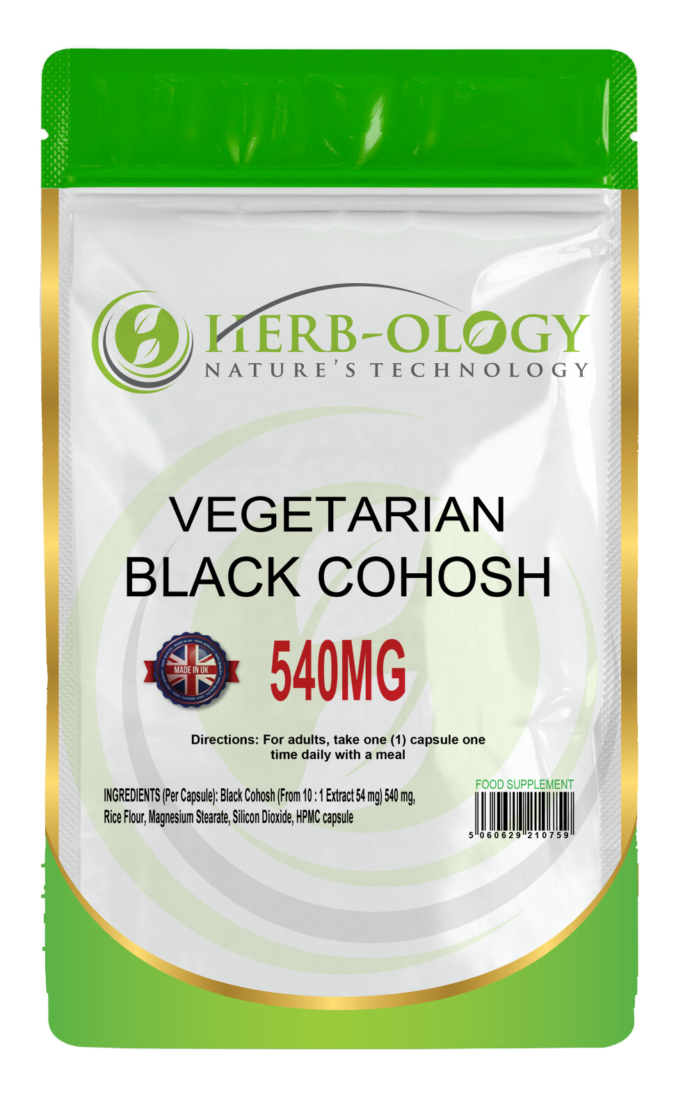 Black Cohosh 540mg Capsules Black Cohash