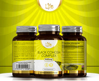Load image into Gallery viewer, L1fe Nutrition Black Cohosh 640mg Vegan Capsules Cohash
