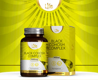 Load image into Gallery viewer, L1fe Nutrition Black Cohosh 640mg Vegan Capsules Cohash
