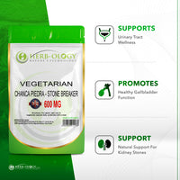 Load image into Gallery viewer, Herb-ology Chanca Piedra (Phyllanthus Niruri) 600mg Vegetarian Capsules
