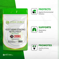 Load image into Gallery viewer, Herb-ology Stinging Nettle Root Extract 2000mg Capsules For Prostate Health

