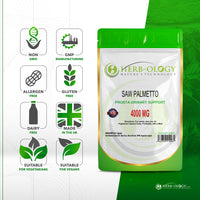 Load image into Gallery viewer, Herb-ology Saw Palmetto 4000mg Vegan Capsules
