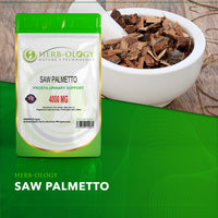 Load image into Gallery viewer, Herb-ology Saw Palmetto 4000mg Vegan Capsules
