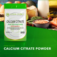 Load image into Gallery viewer, Herb-ology Calcium Citrate Powder Highly Absorbable For Bones &amp; Teeth
