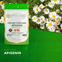 Load image into Gallery viewer, Herb-ology Apigenin 100mg Vegan Capsules For Easing Stress &amp; Anxiety

