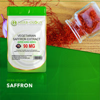 Load image into Gallery viewer, Saffron Extract 90mg Capsules For Weight Loss &amp; Mood Support
