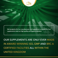 Load image into Gallery viewer, L1fe Nutrition Magnesium Glycinate Vegan Capsules 1000mg Per Serving
