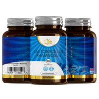 Load image into Gallery viewer, L1fe Nutrition Lactobacillus Rhamnosus 10 Billion CFU Vegan Capsules
