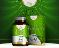 Load image into Gallery viewer, L1fe Nutrition Bacopa Monnieri 500mg Vegan Capsules
