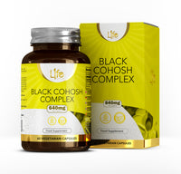 Load image into Gallery viewer, L1fe Nutrition Black Cohosh 640mg Vegan Capsules Cohash
