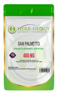 Load image into Gallery viewer, Herb-ology Saw Palmetto 4000mg Vegan Capsules
