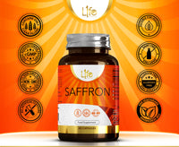 Load image into Gallery viewer, L1fe Nutrition Saffron 90mg Vegan Capsules
