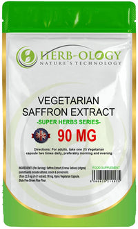 Load image into Gallery viewer, Saffron Extract 90mg Capsules For Weight Loss &amp; Mood Support
