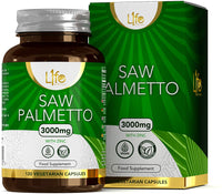 Load image into Gallery viewer, L1fe Nutrition Saw Palmetto 3000mg Vegan Capsules With Zinc
