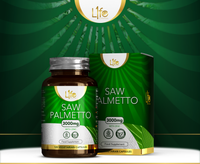 Load image into Gallery viewer, L1fe Nutrition Saw Palmetto 3000mg Vegan Capsules With Zinc
