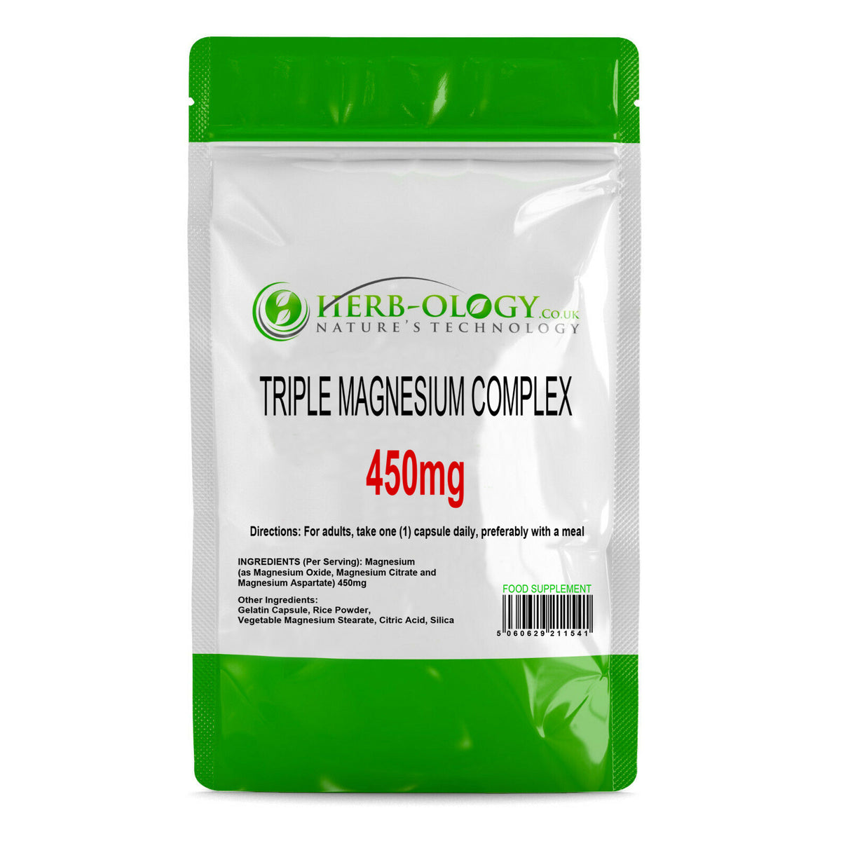 Triple Magnesium Complex 450mg Capsules For Magnesium Deficiency