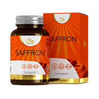 Load image into Gallery viewer, L1fe Nutrition Saffron 90mg Vegan Capsules
