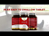Load and play video in Gallery viewer, L1fe Nutrition Boron 6mg Per Serving Vegan Capsules
